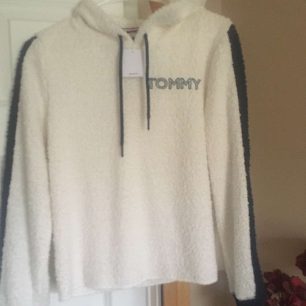 Tommy ivory/blue pullover - New